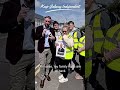 Galway West Independent Mike Cubbard canvass in The Claddagh