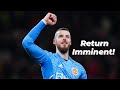 David De Gea to make a comeback soon?