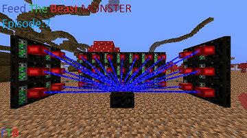 Feed The Beast Monster Ep:7 Mystcraft and QuarryPlus