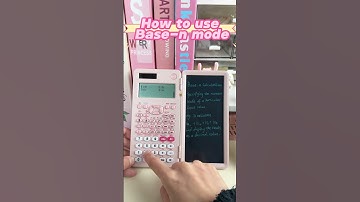 How to use Base n mode in NEWYES fx-991EX scientific calculator  #newyes #math #tutorial