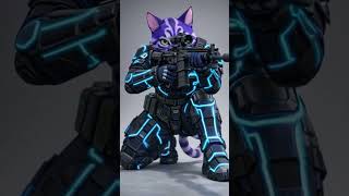 Experimental Character #design #catwarriors #cat #youtubeshorts #animation #scifi #shortsfeed