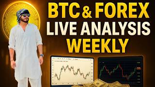 🔴Live GOLD &amp; BTC Analysis | Smart Money Concepts | ICT Strategy Explained #249 FlipperxForex