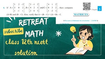 EX 3.2 Q4 SOLUTIONS OF MATRICES NCERT CHAPTER 3 CLASS 12th | ncert 12th math question solution