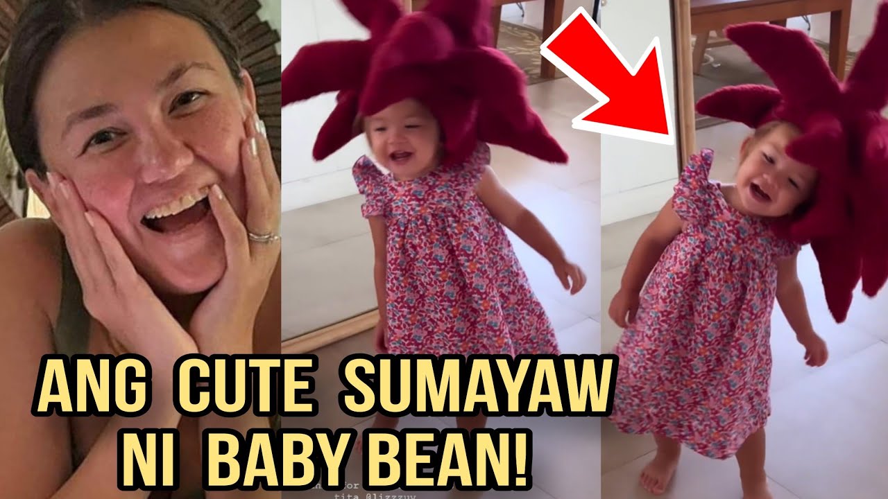 BABY BEAN ANG CUTE SUMAYAW SUPER BIBO TALAGA  ANGELICA PANGANIBAN DAUGHTER