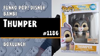 Funko Pop Bambi - Thumper - 1186 - Boxlunch Just One Pop Showcase