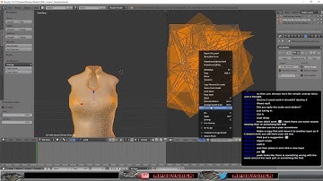 Fantasy Project - more Blender for UMA stuff #gamedev #unity3d #modelling #blender (Part 10)