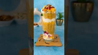 Mango falooda recipe | easy mango dessert recipe myfunfoodgallery youtubeshorts mango dessert