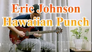 Eric Johnson - Hawaiian Punch intro solo (TAB)