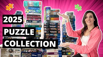 My HUGE Jigsaw Puzzle Collection 2025 🤯🧩