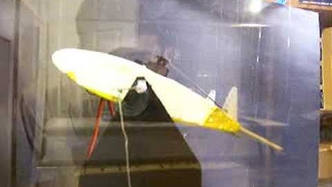 Wind Tunnel Airfoil Test with pulsing