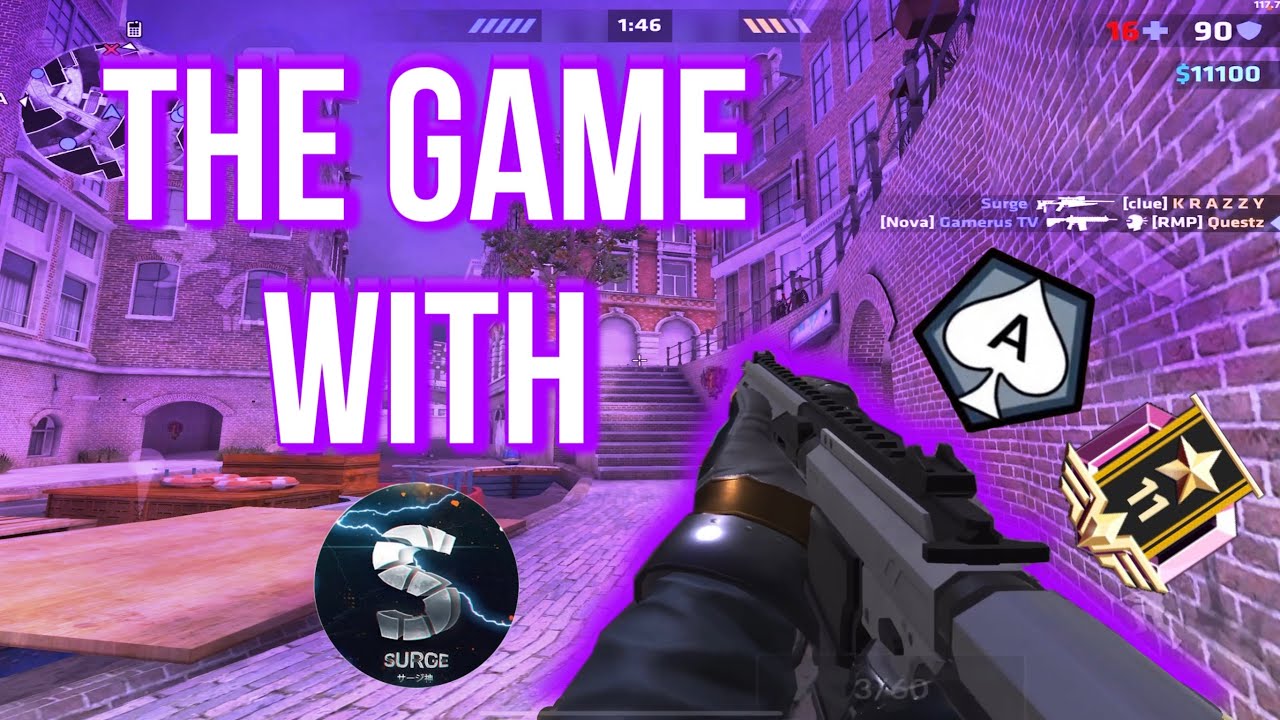 THE GREAT GAME WITH SURGE IOS ON FACEIT🔥Critical Ops//Критикал опс