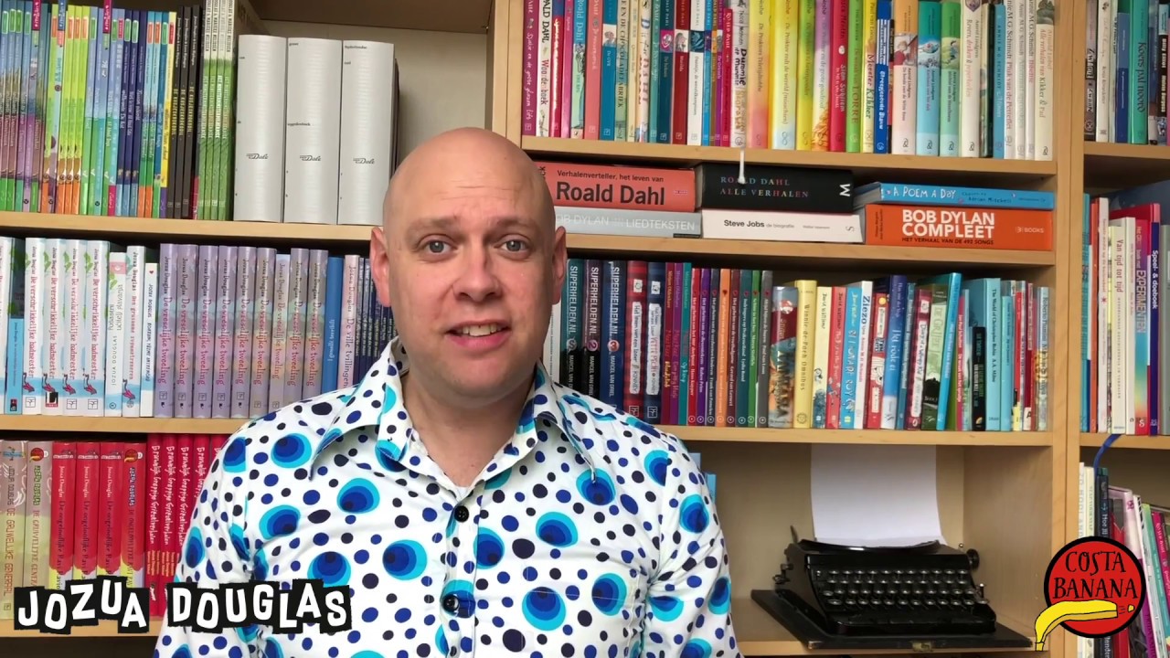 Jozua Douglas over zijn drie favoriete kinderboeken - YouTube