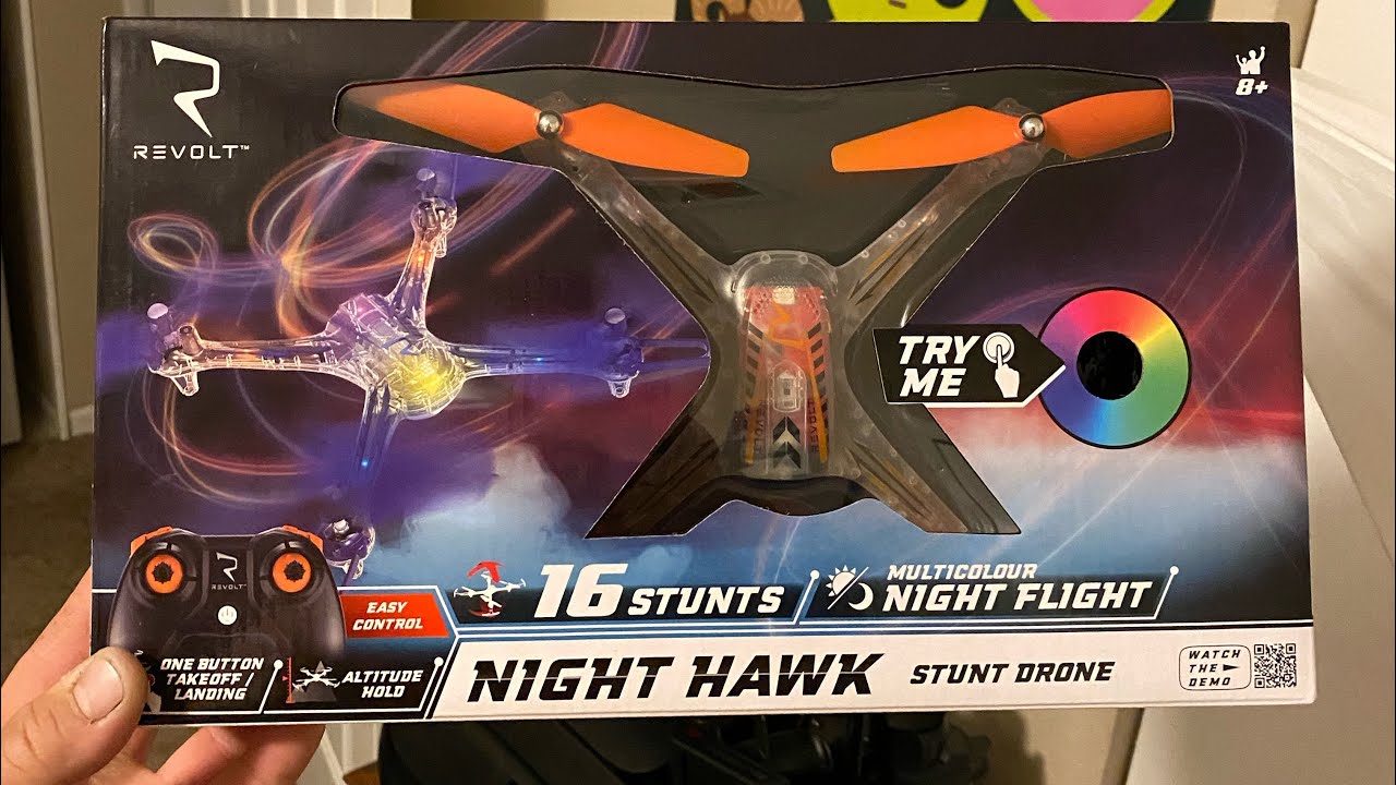 Revolt Night Hawk Stunt Drone- & First Flight- RC Cincy -