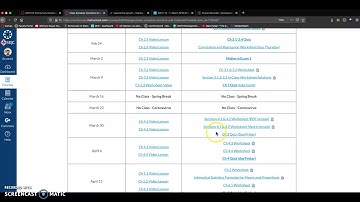 Math 15 Post Coronavirus Shelter in Place