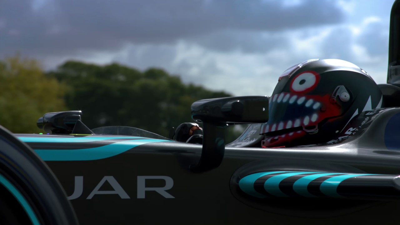Formula E Jaguar x Gorillaz Noodle TestLap YouTube