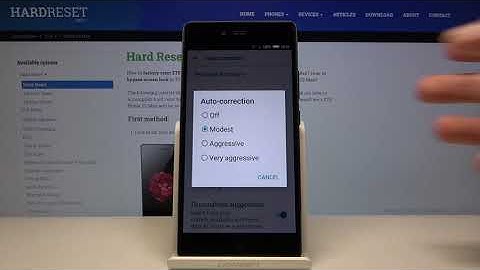 How to Enter Text Correction Settings in ZTE Nubia Z9 Max – Text Options