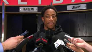 Raptors Post-Game: DeMar DeRozan - January 13, 2017