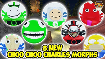 [UPDATE] How to get 8 NEW CHOO CHOO CHARLES MORPHS | Roblox