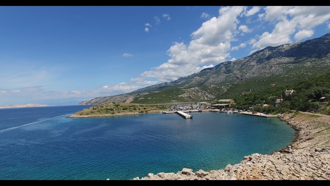 Pješačka staza Jablanac - Stinica (4K relaxing video )