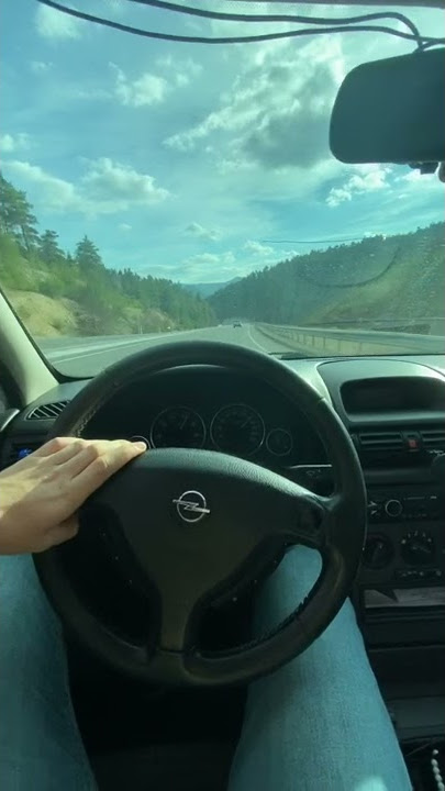 Opel Astra G kasa Sert viraja çok rahat giriyor