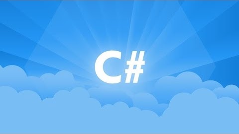 Fundamentos de programación C# - Introducción