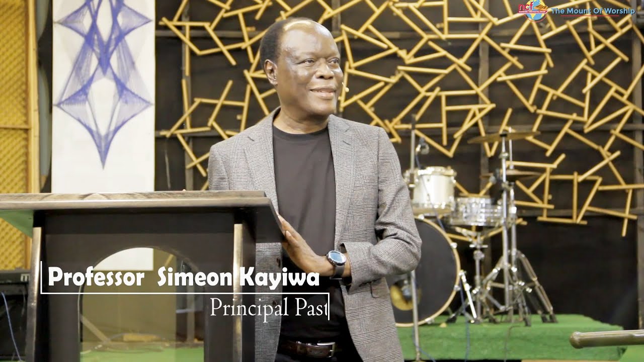 The healing power by the holy Spirit. Professor Simeon Kayiwa