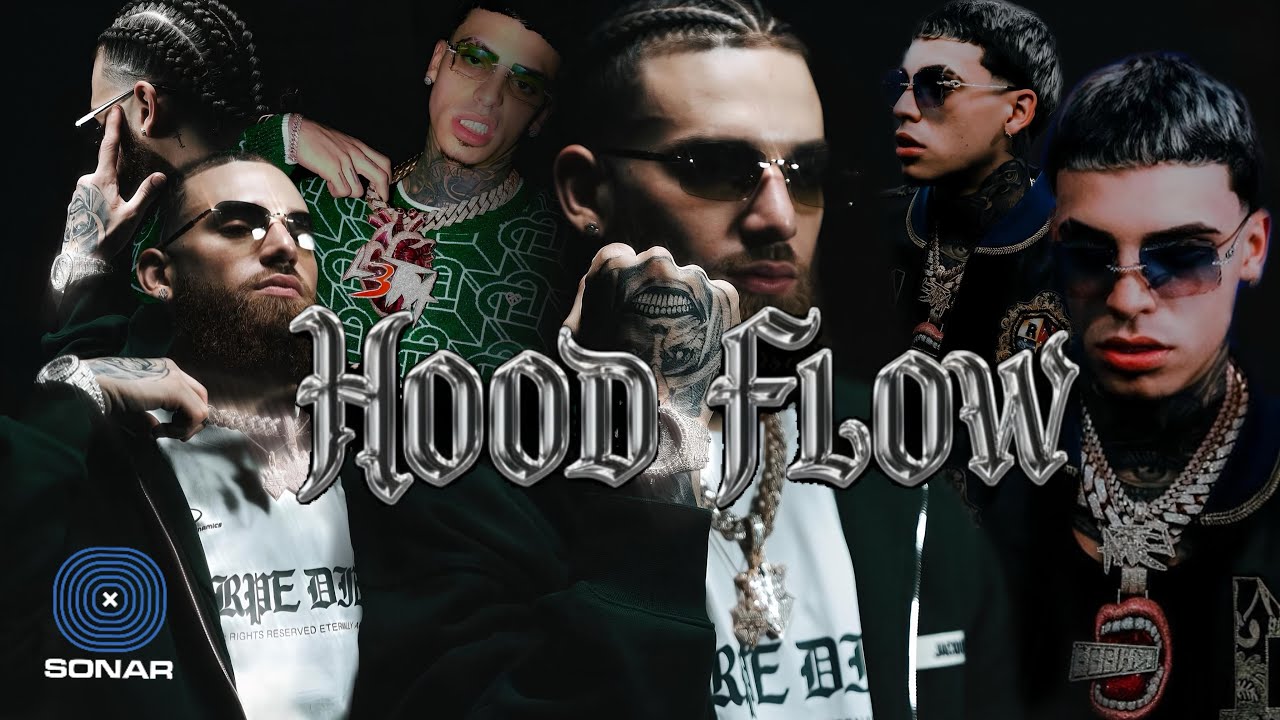 HOOD FLOW - HADES 66 X LUAR LA L (OFFICIAL VIDEO IA) 