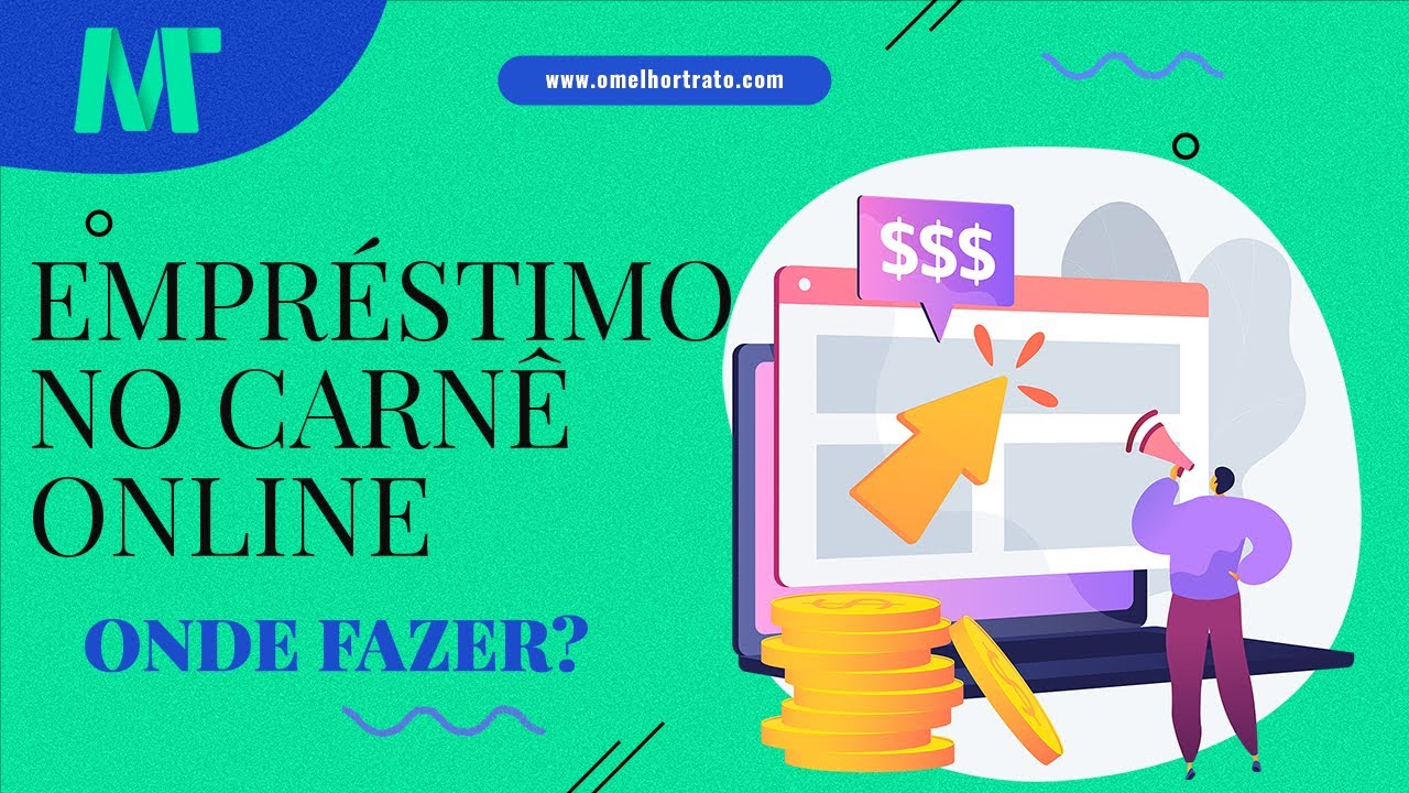 Empréstimo no Carnê ONLINE Onde Fazer? YouTube Empréstimo no Carnê ONLINE Onde Fazer? YouTube