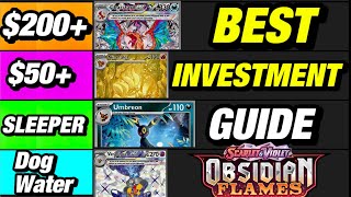 What Are The BEST Scarlet & Violet Obsidian Flames Cards To Invest In 2024? (Price Guide Tier List)