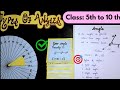 🤔Types of Angles || Angles || angles class 6 || angle and its types definition