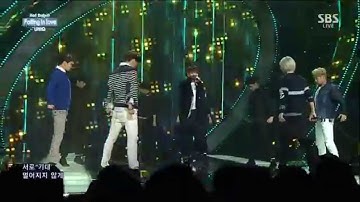 [HD] 141019 UNIQ (유니크) - Falling In Love [Debut Stage] @ SBS Inkigayo