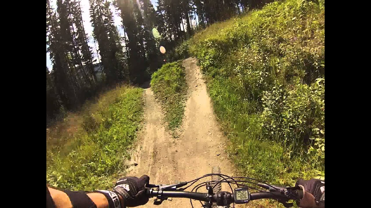 Sun Peaks, near Kamloops, Bike Park, Downhill, GOPR0594 YouTube