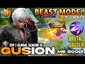 Super Brutal Gusion Gameplay 27kills without Death [ Top 1 Global Gusion S15 ] me good | MLBB✓