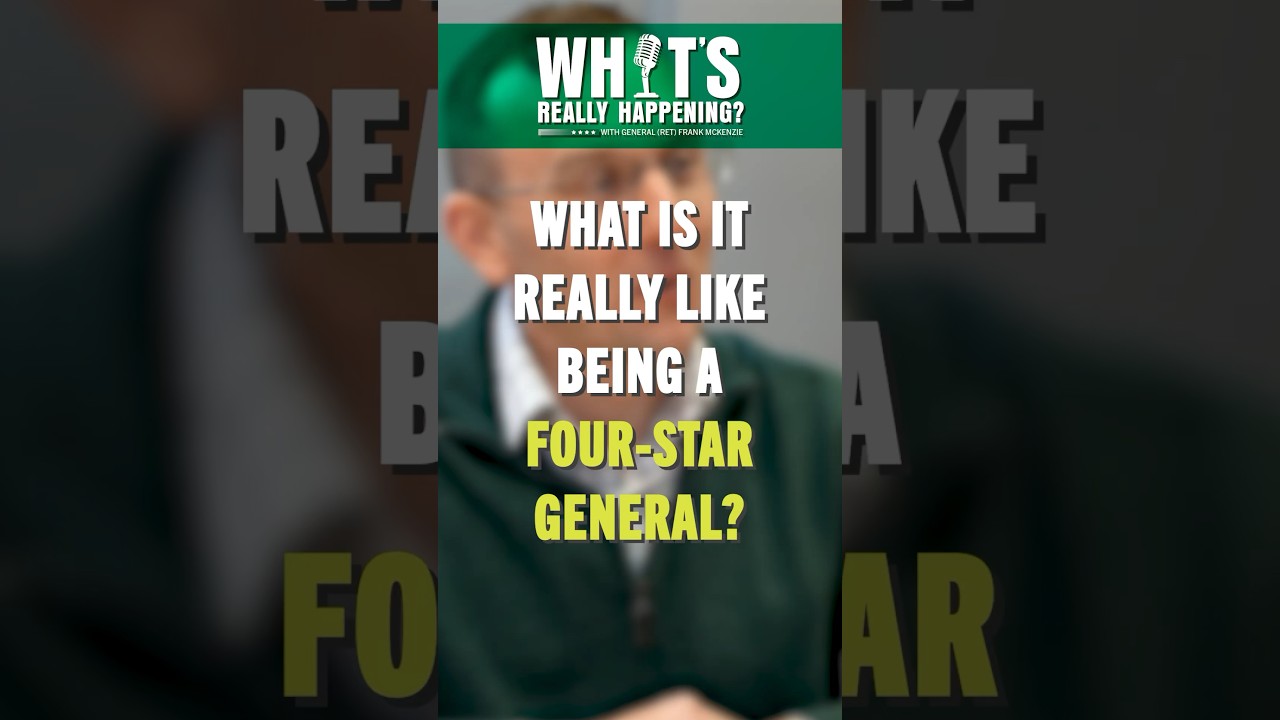 Каково это на самом деле быть четырехзвездным генералом?
