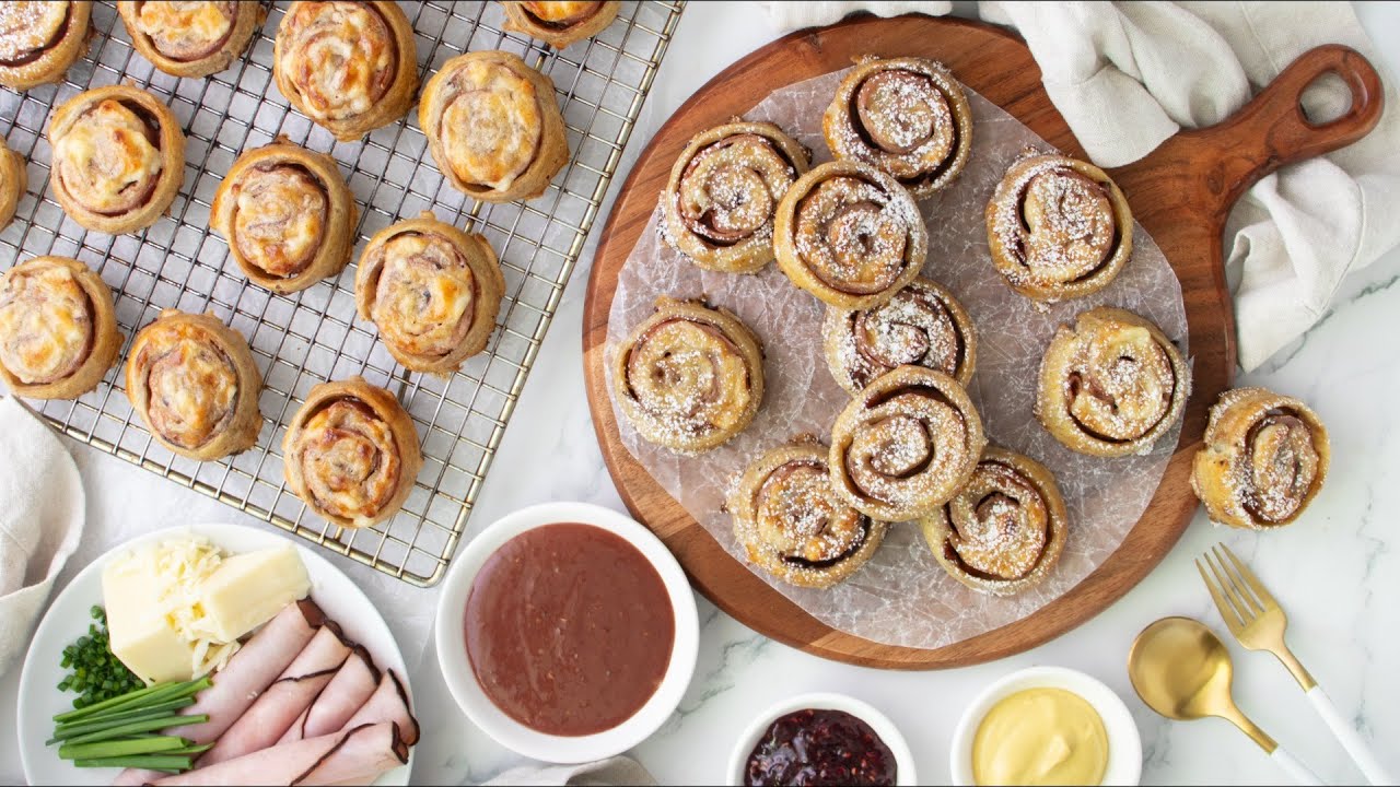 Ham, Cheese, Jam: These Monte Cristo Pinwheels Really Do It All