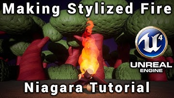 How to Make a Stylized Fire Effect in UE4 - Niagara Tutorial