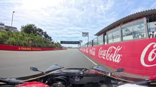 one lap on circuit Zolder with Lotus 2-eleven filmed with 360 camera