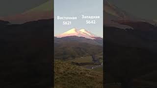 Вид на Эльбрус с Севера