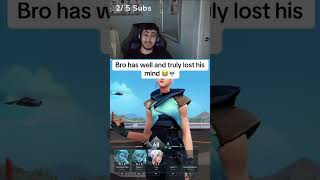 This is what 10 hours of valorant does to a man😳 #foryou #valorant #funny #jew