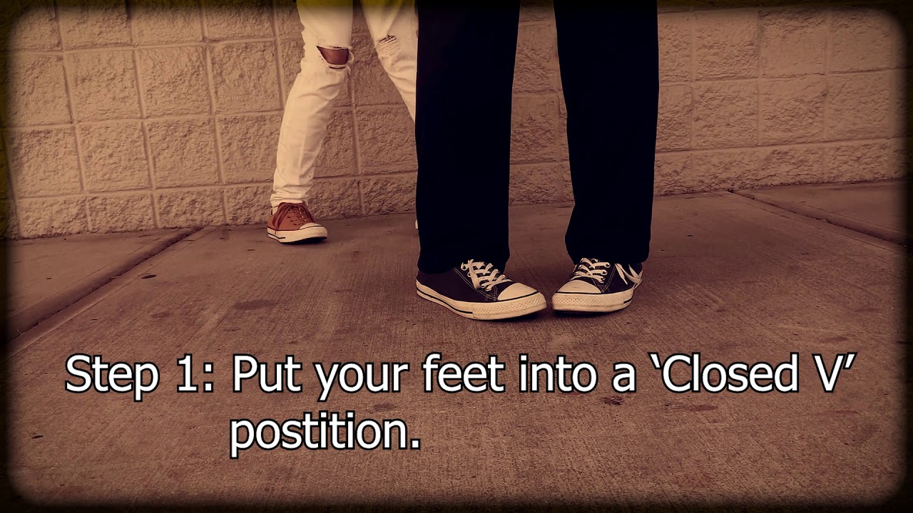The V Step | Electro Swing Dance Tutorial - YouTube