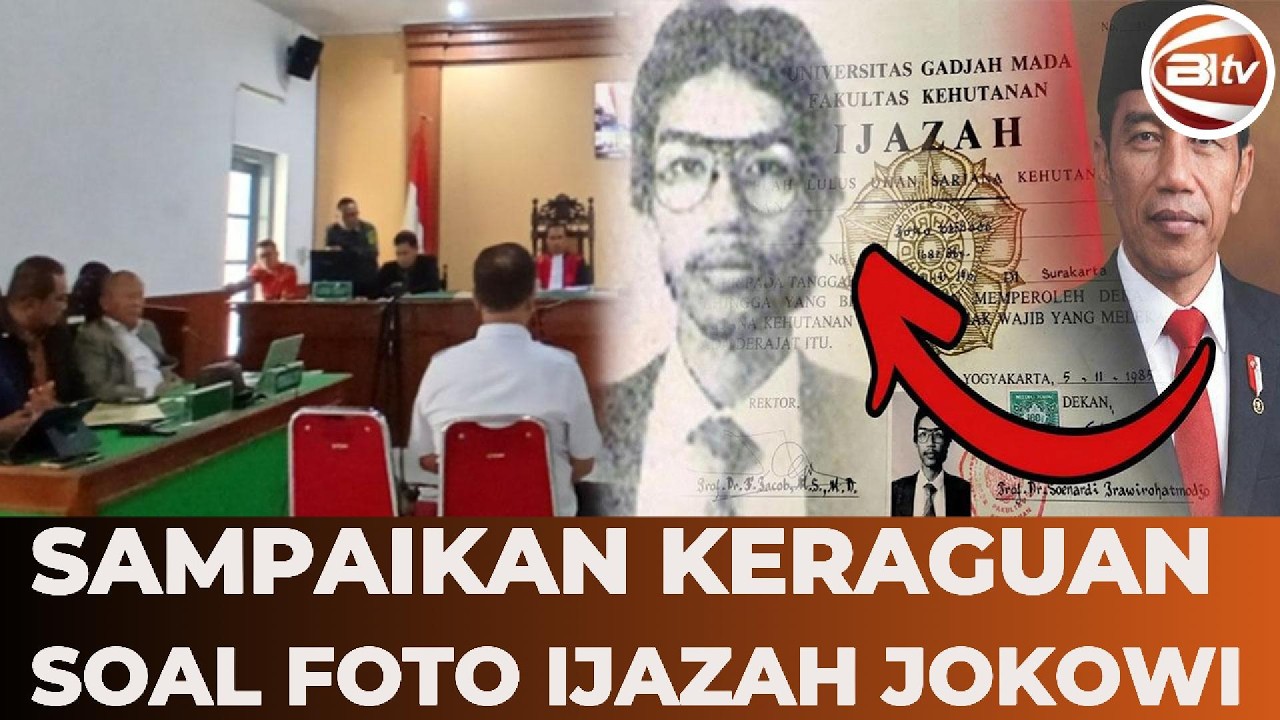 [FULL] Mantan Wakapolri Oegroseno Sampaikan Keraguan Soal Foto Ijazah Jokowi di Sidang CLS Surakarta