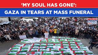 Gaza In Tears As Families Mourn Loved Ones Pulled From Rubble, 100 Laid To Rest At Mass Burial