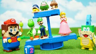 Lego mario stopmotion anime!「LEGO super mario VS Larry Koopa」レゴマリオ VS ラリー！「バランスワールドゲームJr.」