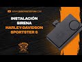 Instalación Sirena Harley-Davidson Sportster S - Dakota Kustom