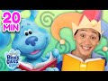 Josh & Blue Skidoo Into Books 📖 Compilation! | Blue's Clues & You!