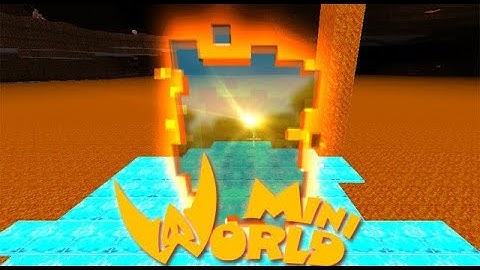 Cách Làm Cổng Địa Ngục Trong Mini World | Noob Channel