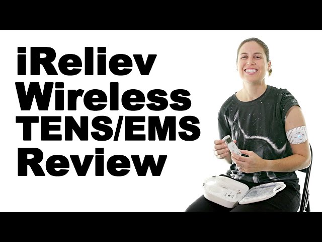 Wireless TENS EMS Unit iReliev - Wearable Therapy System