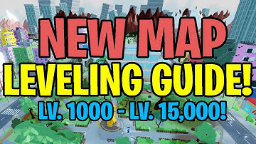 UPDATED LEVELING GUIDE FOR NEW MAP! | Boku No Roblox Remastered