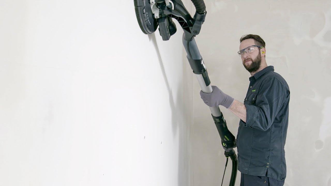 Lijadora de pared | PLANEX LHS 225 - Festool - YouTube