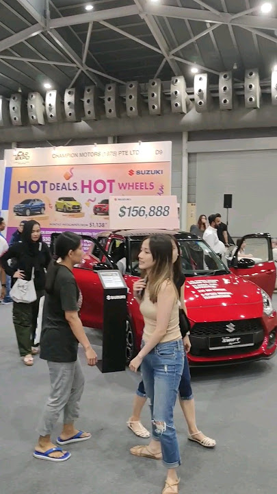 Singapore Car @ expo #cars #shopping #shop #shoptillyoudrop #motor #vlog #vlogs #vlogger #vlogging